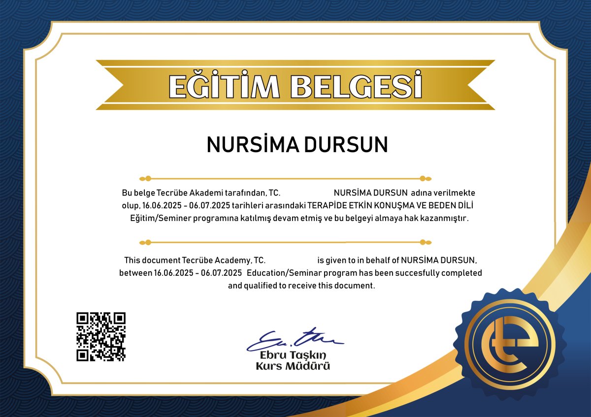 Terapide Etkin Konuşma ve Beden Dili